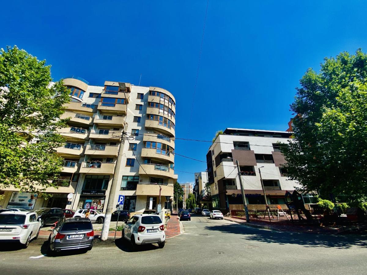 New City Studios With Balcony Bucareste Exterior foto